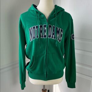 Stadium Athletics NotreDame Zippered Hoodie